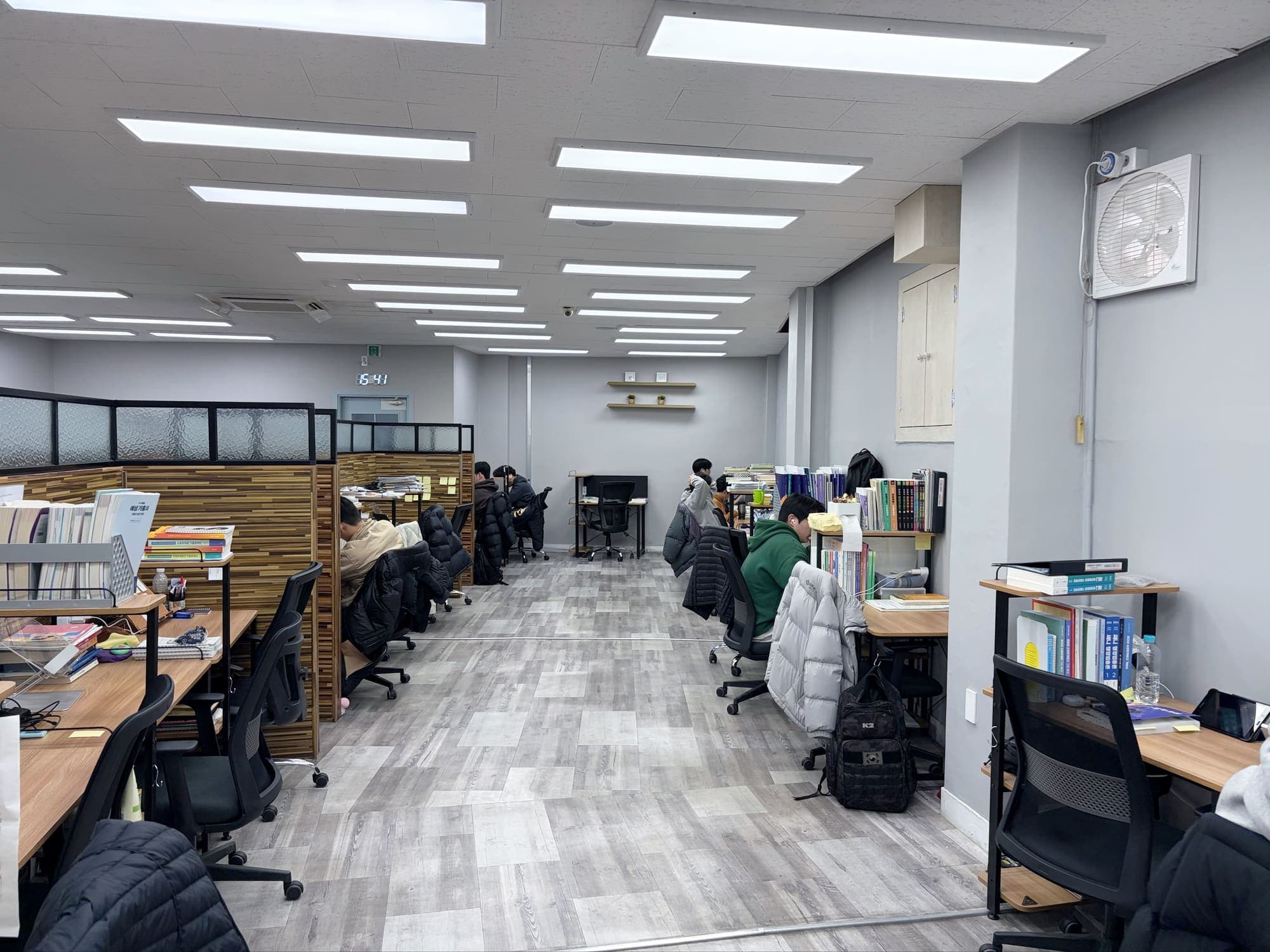 원주캠퍼스 · 실제 열람실